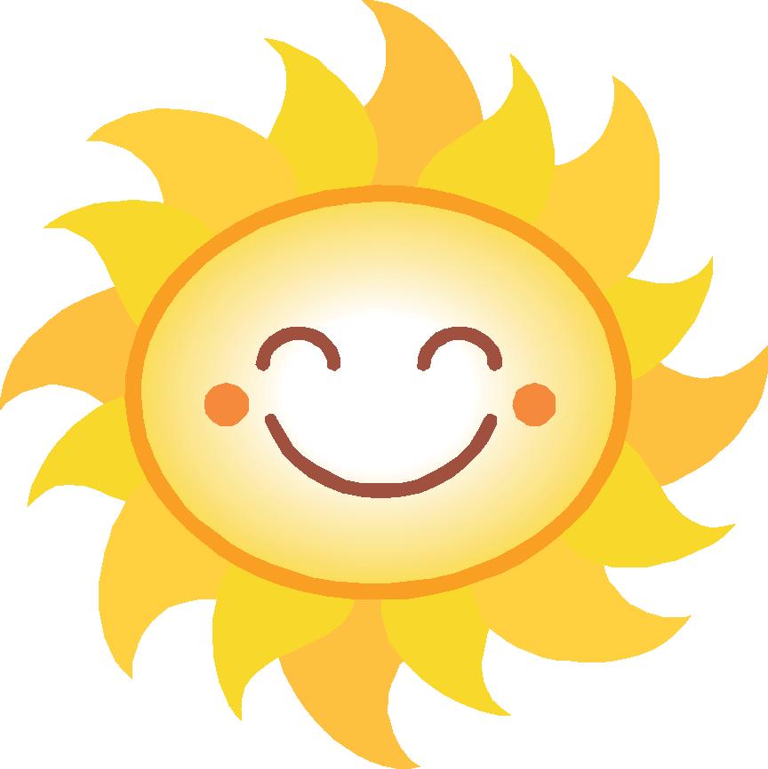 Cartoon Sunshine Clipart