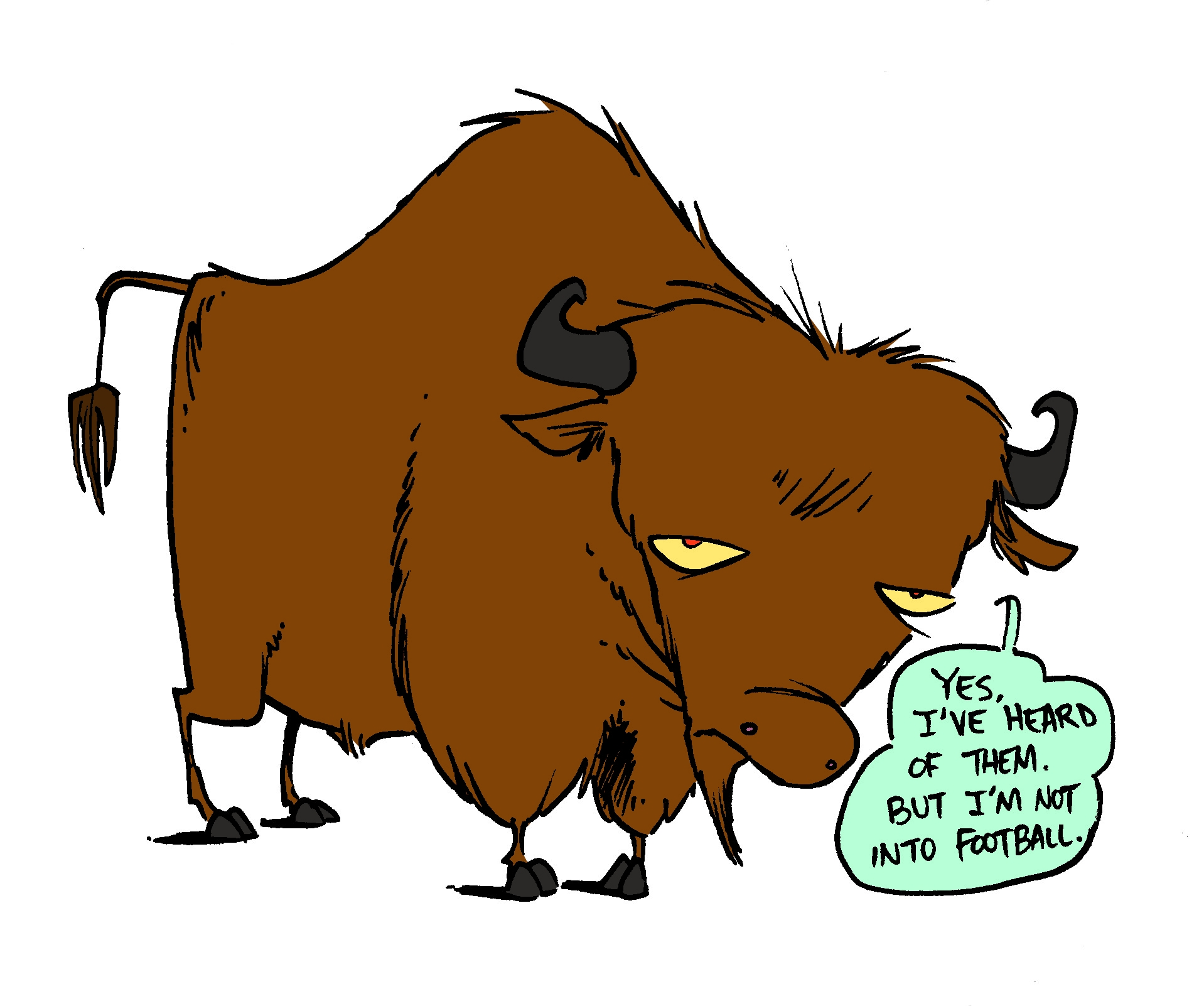 Cartoon Buffalo | Free Download Clip Art | Free Clip Art | on ...