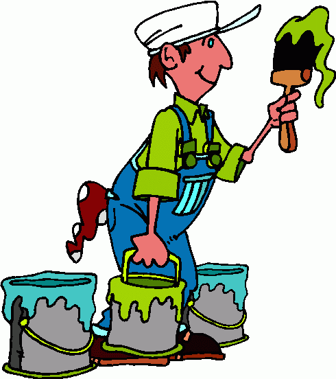 House Painter Clip Art