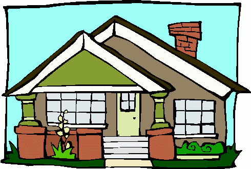 Clip art of a house