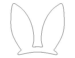 Easter Bunny Ears Pattern | Ã¼lestÃµusmispÃ¼had | Pinterest | Easter ...