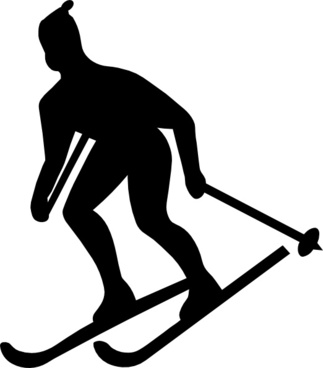 Free skier vector free vector download (13 Free vector) for ...