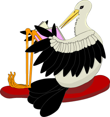 Stork Illustration - ClipArt Best