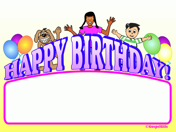 Free Birthday Border Clipart Image - 1237, Birthday Photo Riox ...