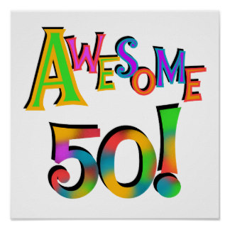 Happy 50th Birthday Posters | Zazzle