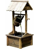 SPECTACULAR Deal on Improvements Wood Wishing Well Planter