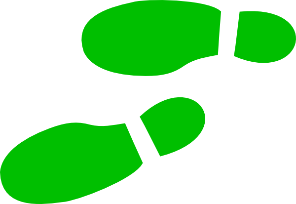 Shoe Steps Clipart