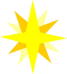 Star of bethlehem clipart