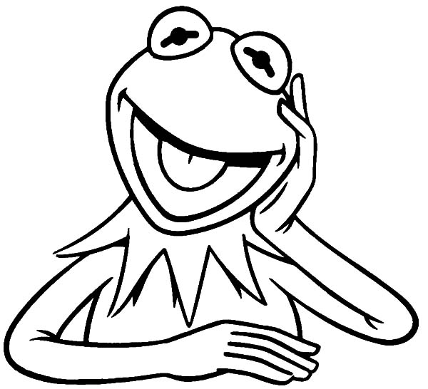Kermit The Frog Coloring Pages Page 1