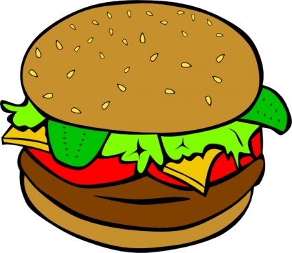 Fast Food Lunch Dinner Ff Menu clip art Vector clip art - Free ...