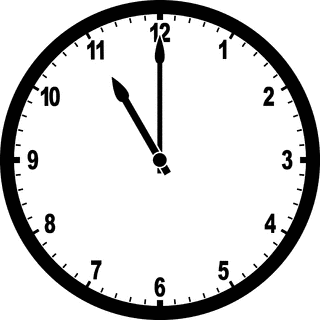 Clock 11:00 | ClipArt ETC