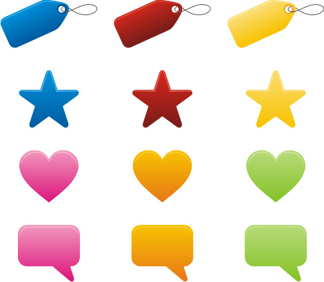 Useful Buttons Vector Graphic - DryIcons