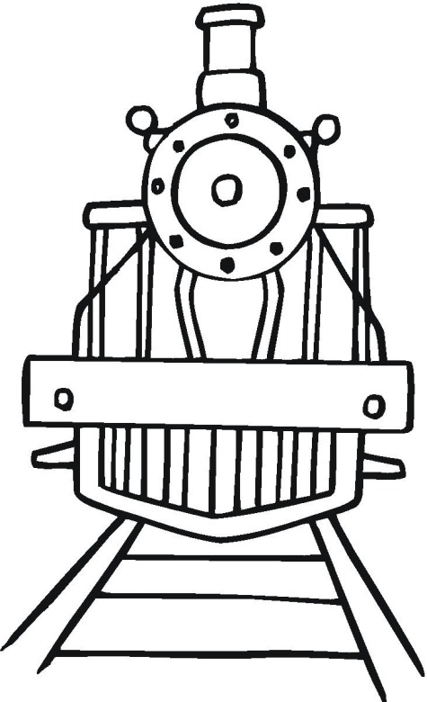 Train Car Coloring Page - Free Clipart Images