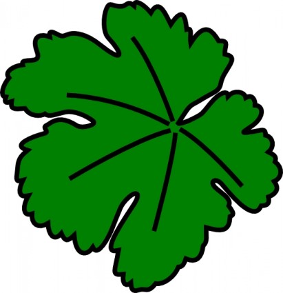 Grape Leaf Template - ClipArt Best