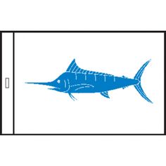 Blue, Blue marlin and Paintings