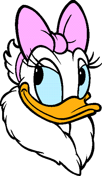 Daisy Duck Head Clipart