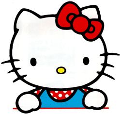 Hello kitty party clipart