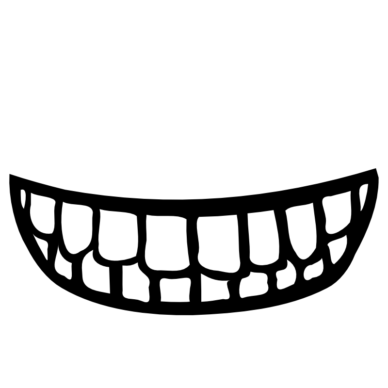 Smile Teeth Clipart