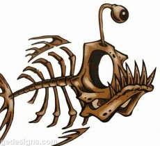 Fish Skeleton Image Design Download Free Image Tattoo Designs ...