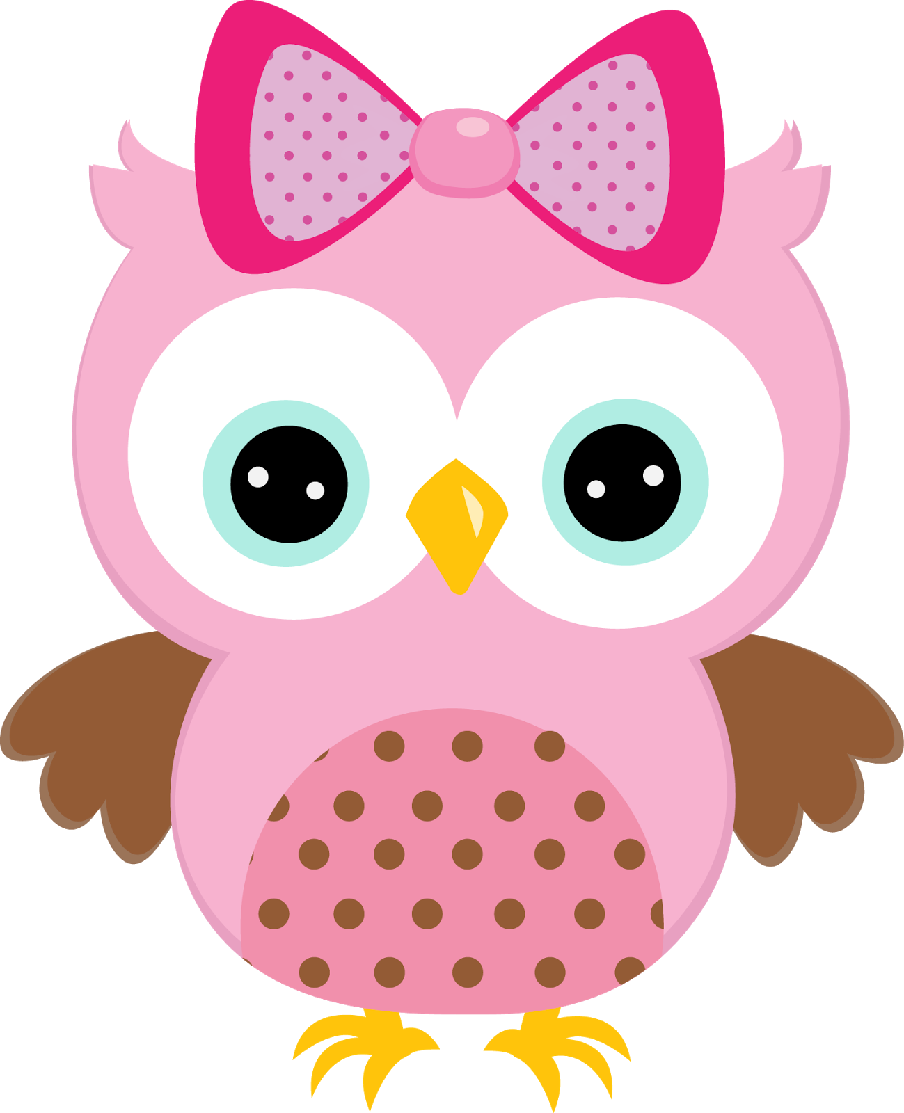 Baby Girl Owl Clipart