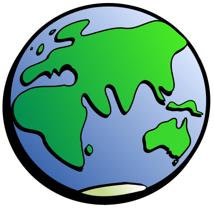 Simple Planet Earth Clipart