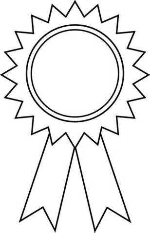 Award ribbon clipart template
