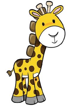 Cartoon giraffe clipart - ClipartFox