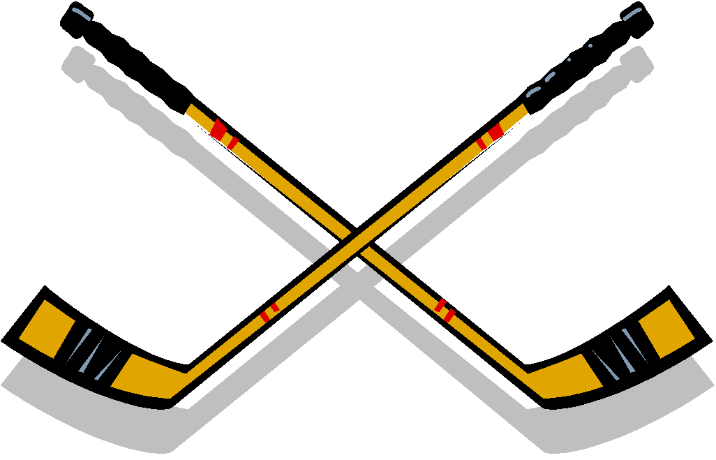 Ice hockey stick clipart