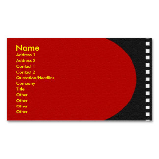 Negative Film Business Cards, 55 Negative Film Business Card Templates