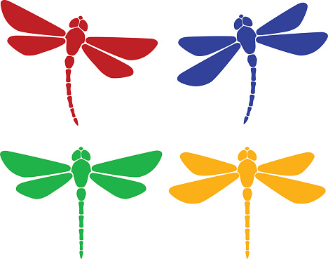 Dragonfly Clip Art, Vector Images & Illustrations