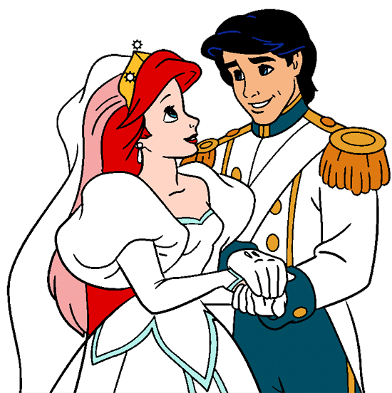 Ariels Wedding Bress Prince Eric - ClipArt Best