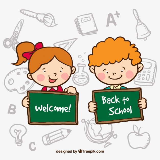 Children back to school Vector | Free Download