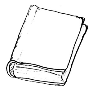 Books book clipart black and white - Clipartix