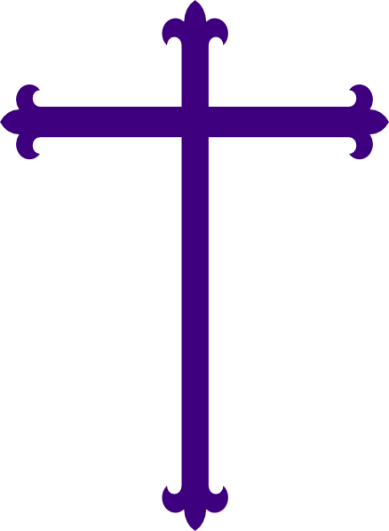 Purple Cross Clipart - Free Clipart Images