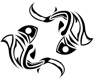 Tribal clipart black and white