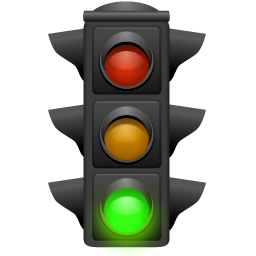 Road lights clipart