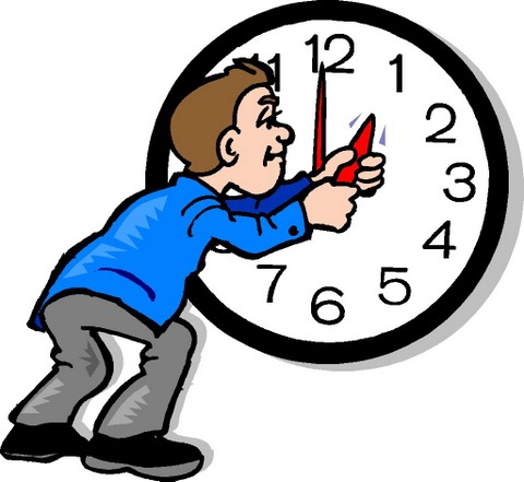 Spring Forward Clipart