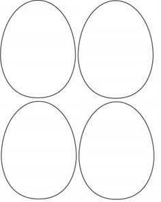 Collection Easter Egg Templates Pictures - Jefney
