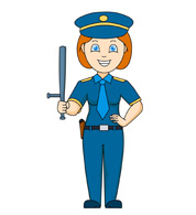 Police Man And Woman - ClipArt Best