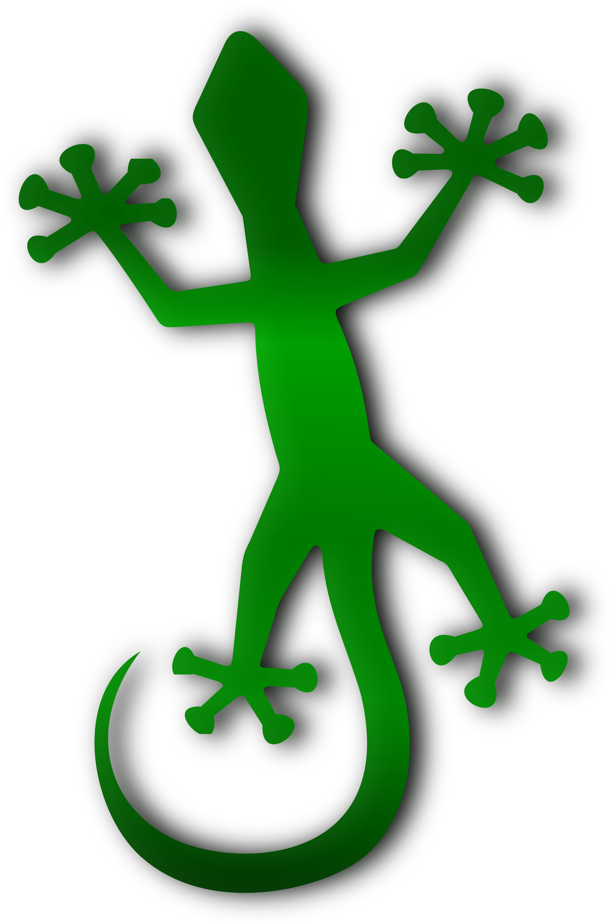 gecko clip art | Hostted