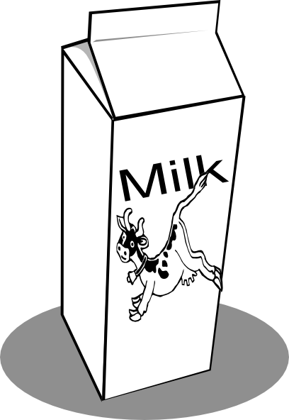 Milk Carton Outline - ClipArt Best