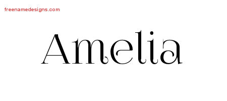 amelia Archives - Free Name Designs