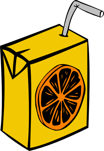 Juice Box Clipart