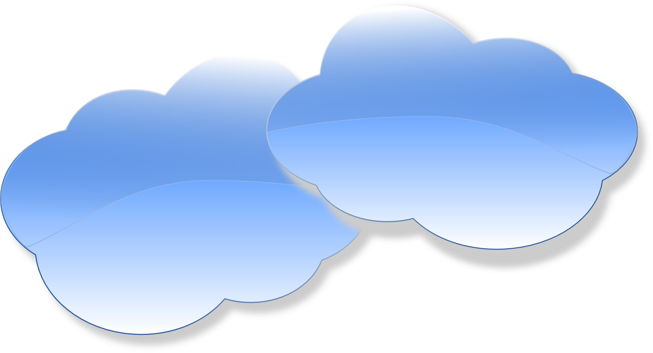 White Clouds Clipart