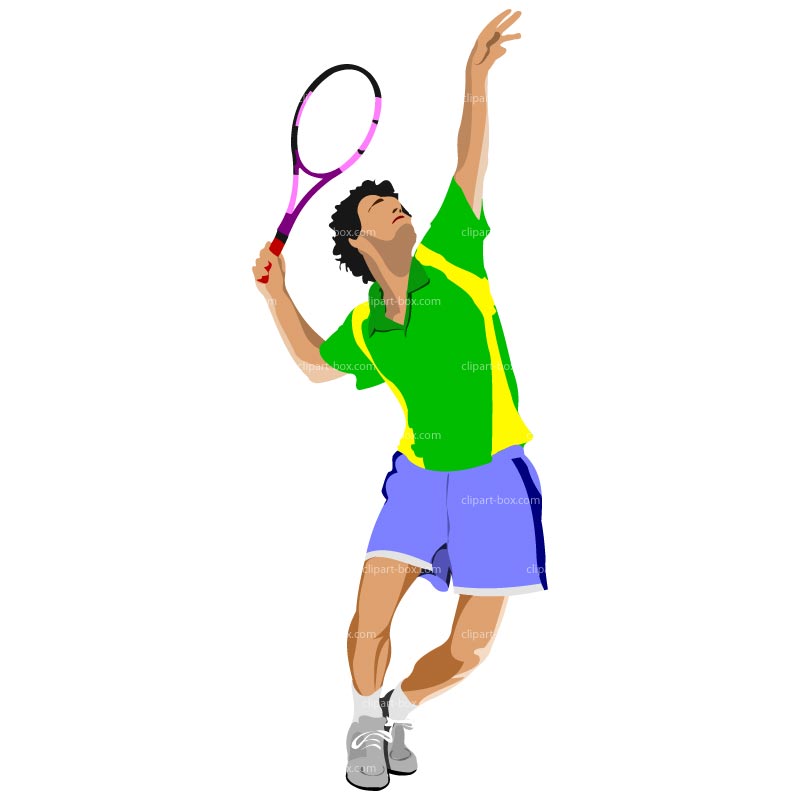 Tennis Player Clipart - Tumundografico