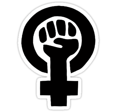 Feminist Fist" Stickers by Earth-Gnome | Redbubble