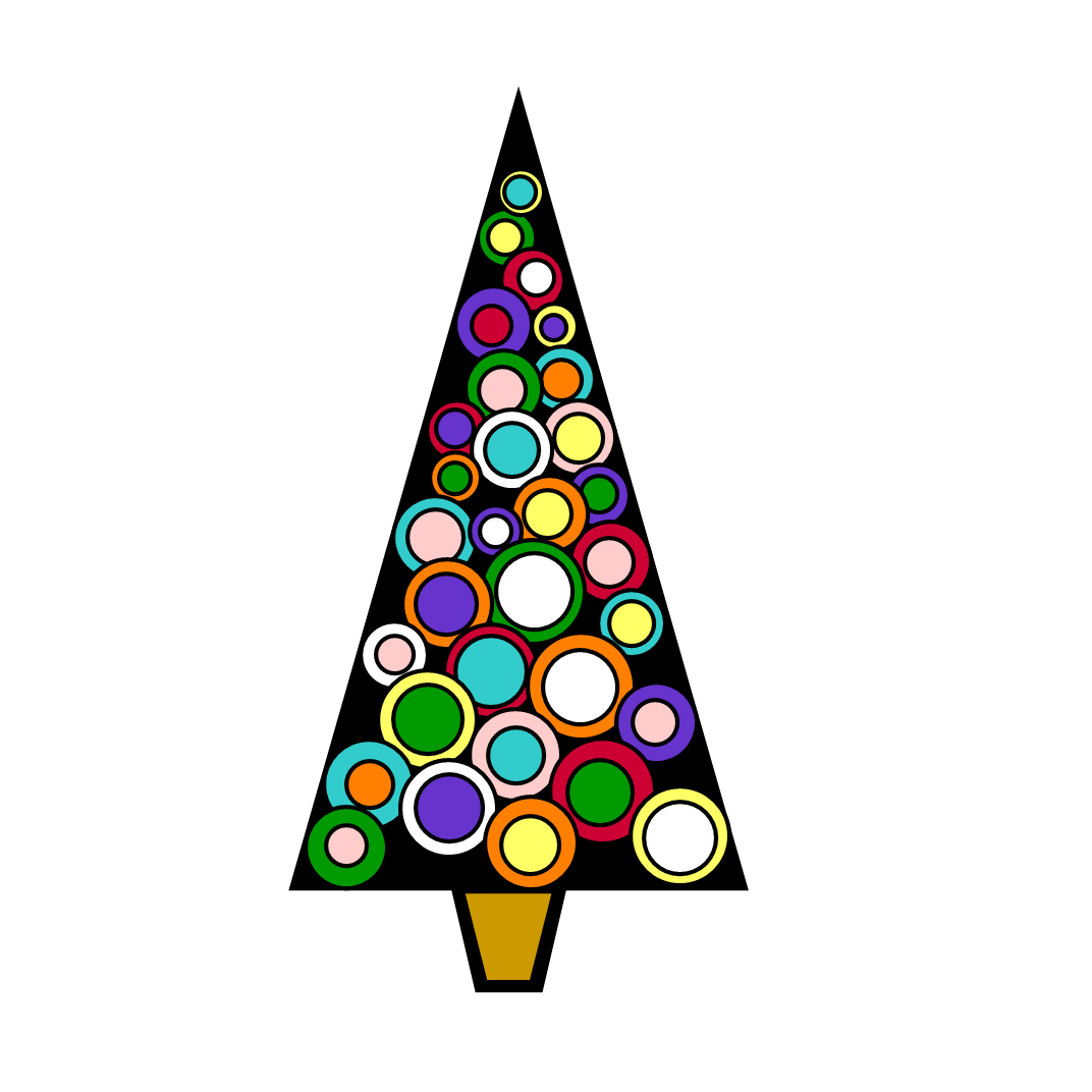 Free Clipart N Images: Free Christmas Tree & Holiday Flower Clipart