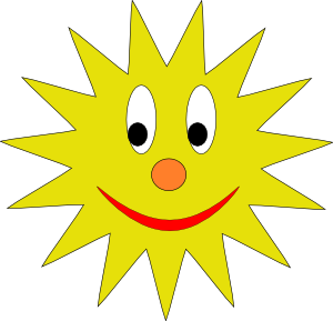 Sun Avatar Clip Art - vector clip art online, royalty ...