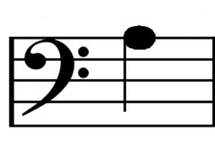 Bass Clef Notes flashcards