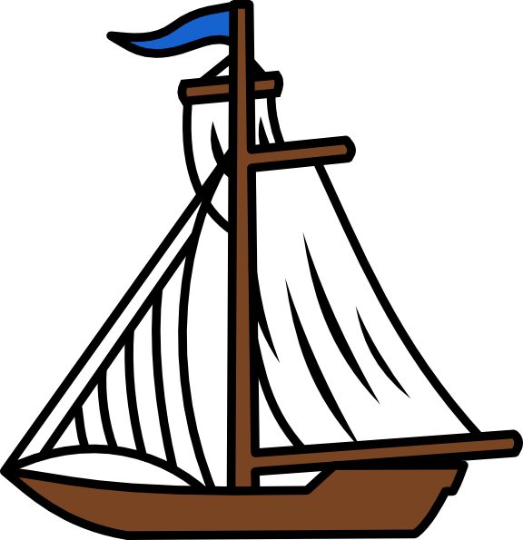 Cartoon Boats Clipart